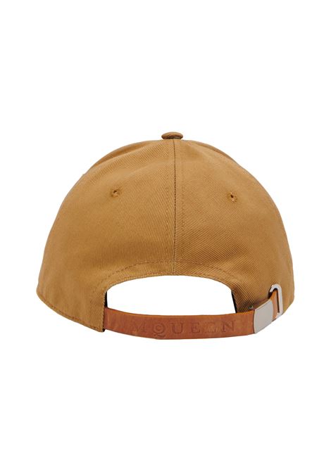 Cappello Da Baseball Marrone Chiaro Con Logo ALEXANDER MCQUEEN | 828182-4105Q9800